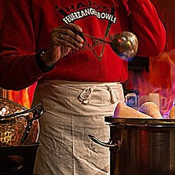 Weihnachtsmarkt Wolfenbüttel - 2016, Feuerzangenbowle