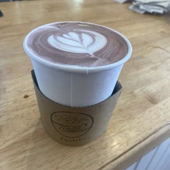 Phalcha - Hot Dirty Ube Latte - Coffee & Tea Near Me - Louisville, Kentucky Phalcha - Hot Dirty Ube Latte - Coffee & Tea Near Me - Louisville, Kentucky