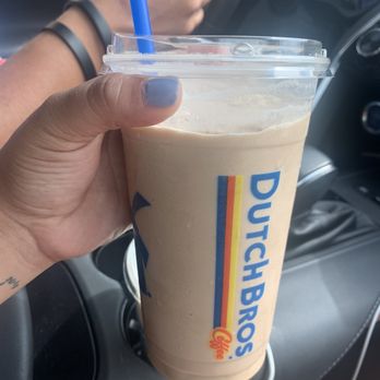 Dutch Bros Coffee - Banana Split Freeze - Juice Bars & Smoothies Near Me - Eastvale, California Dutch Bros Coffee - Banana Split Freeze - Juice Bars & Smoothies Near Me - Eastvale, California