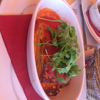 Restaurant Fischer Sepp - Sideways shot of the fish lasagne. - Seafood Near Me - Seewalchen am Attersee, 4 Restaurant Fischer Sepp - Sideways shot of the fish lasagne. - Seafood Near Me - Seewalchen am Attersee, 4