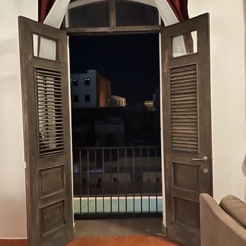 La Terraza - The door to the balcony. - Hotels Near Me - San Juan, Puerto Rico La Terraza - The door to the balcony. - Hotels Near Me - San Juan, Puerto Rico