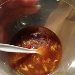 China House Restaurant - Halfway through the soup, lol.