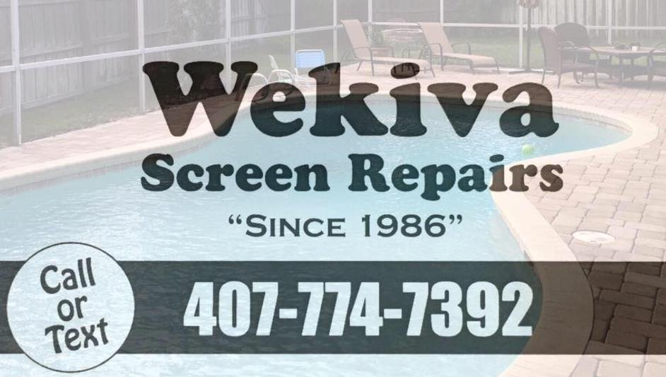 Slide of Wekiva Screen Repairs