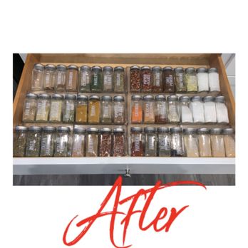 J’Arrange Your Space - Spice Drawer Revamp with JYS! - Home Organization Near Me J’Arrange Your Space - Spice Drawer Revamp with JYS! - Home Organization Near Me