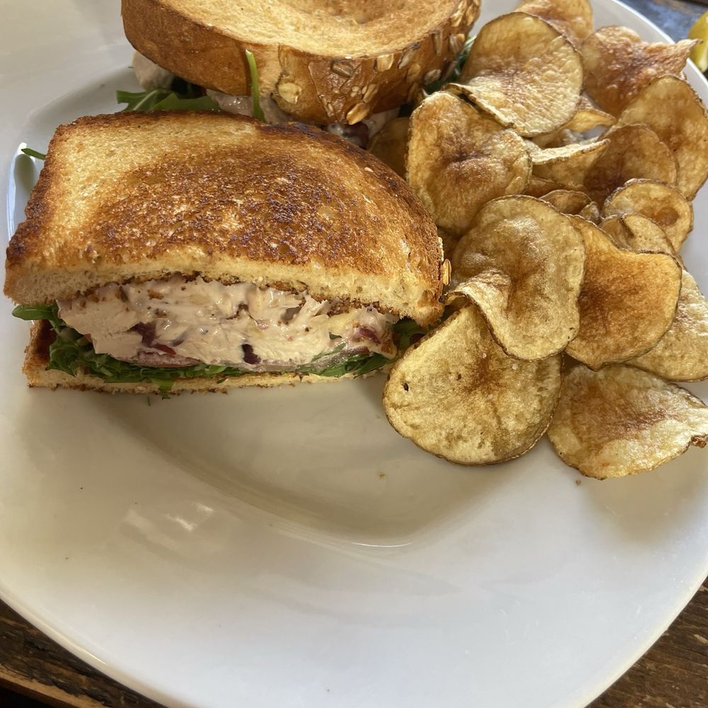 Cafe Terracotta - Chicken Salad Sandwhich House Housemade Potato Chips - American Near Me - Littleton, Colorado Cafe Terracotta - Chicken Salad Sandwhich House Housemade Potato Chips - American Near Me - Littleton, Colorado