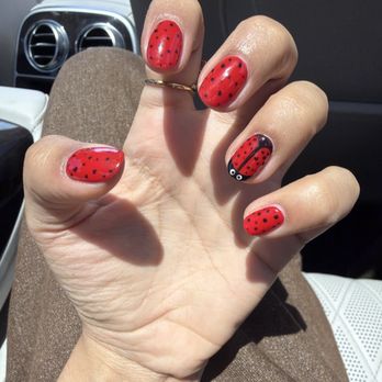 Bliss Nail Lounge - Literally the cutest, most perfect nails I've ever gotten! - Nail Salons Near Me - Redondo Beach, California