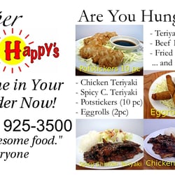 Happy's Market - Hungry? We have some new mouth-watering dishes for you to enjoy at Happy's! We also provide take-out.