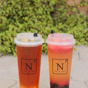 N7 Draft Tea and Coffee - litchee peachee with lychee jelly, watermelon freeze with boba - Coffee & Tea Near Me - San Jose, California N7 Draft Tea and Coffee - litchee peachee with lychee jelly, watermelon freeze with boba - Coffee & Tea Near Me - San Jose, California