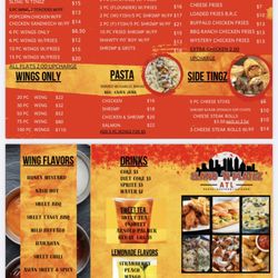 Slang N Platez ATL - Menu