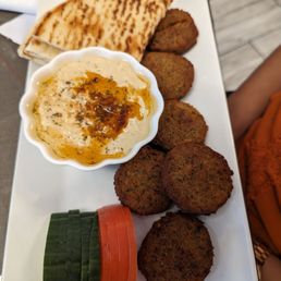 Falafel plate Falafel plate