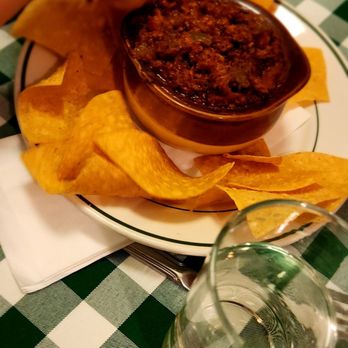 Luke's Bar and Grill - 12/8/23: Luke's Bar & Grill, chili with tortilla chips - American Near Me - New York, New York Luke's Bar and Grill - 12/8/23: Luke's Bar & Grill, chili with tortilla chips - American Near Me - New York, New York