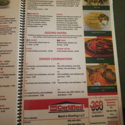 Marely's Pizza - Menu