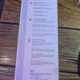 Restaurant week menu Jan 2026 Restaurant week menu Jan 2026