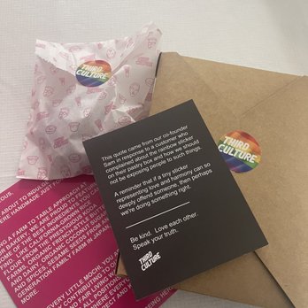 Third Culture Bakery - Packaging spreads a great message to the community - Bakeries Near Me - Walnut Creek, California Third Culture Bakery - Packaging spreads a great message to the community - Bakeries Near Me - Walnut Creek, California
