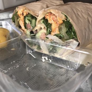 Sidewalk Grill - Salmon Wrap - Mediterranean Near Me - Los Angeles, California