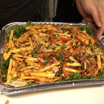 EAT BKK Thai Kitchen - Small party tray mango salad - Thai Near Me - Toronto, Ontario EAT BKK Thai Kitchen - Small party tray mango salad - Thai Near Me - Toronto, Ontario