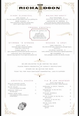 Menu photo 1 The Richardson Brooklyn, NY