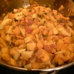 Yibbies Mango Stand - Making Chutney with Yibbie Mangos