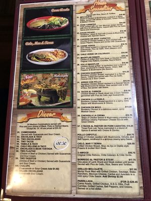 Menu photo 4 Mazatlan Mexican Restaurant Beaverton, OR