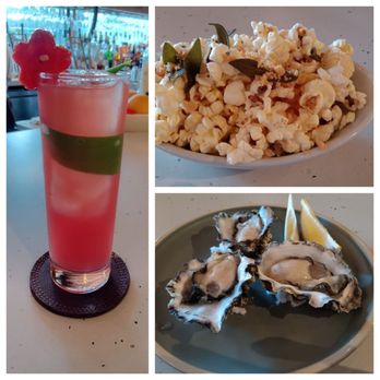 Eleven - Slice of Summer Cocktail, Complimentary Popcorn, Oysters - Cocktail Bars Near Me - Honolulu, Hawaii