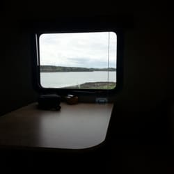 Sunset Point - Bay from window of camper!