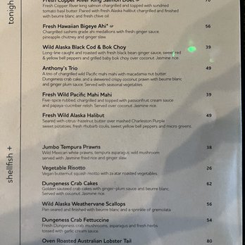 Anthony's Pier 66 - Menu - Seafood Near Me - Seattle, Washington Anthony's Pier 66 - Menu - Seafood Near Me - Seattle, Washington