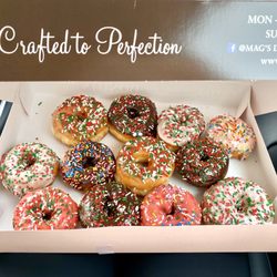 Photo of DeMoss Chiropractic - Newport Beach, CA, United States. Christmas donuts for my favorite chiropractor Dr. Joe and his amazing team!! I know Dr. Bill doesn't eat sugar