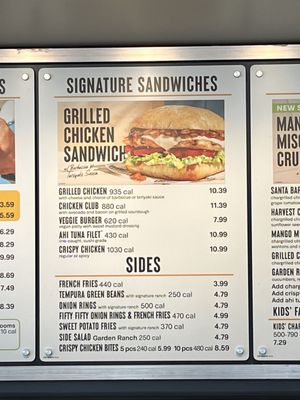Menu photo 2 Habit Burger & Grill Encino, CA Menu photo 2 Habit Burger & Grill Encino, CA