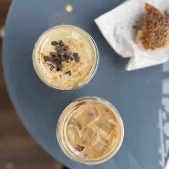 Academic Coffee - Banana Cream Latte & Pandan Latte - Bakeries Near Me - San Jose, California Academic Coffee - Banana Cream Latte & Pandan Latte - Bakeries Near Me - San Jose, California