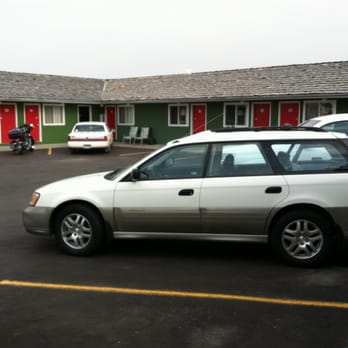 Welsh's Motel - WE MADE IT! My happy little Subaru Outback is once again parked outside my room at Welsh's Motel in Wall, SD! - Hotels Near Me - Wall, South Dakota