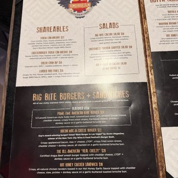 Guy Fieri's American Kitchen + Bar - Menu - American Near Me - Durant, Oklahoma