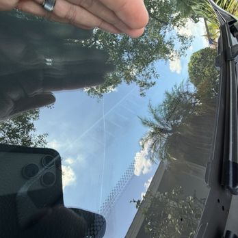 Safelite AutoGlass - 8 inches of deep scratch on a brand new windshield.. - Auto Glass Services Near Me - Largo, Florida Safelite AutoGlass - 8 inches of deep scratch on a brand new windshield.. - Auto Glass Services Near Me - Largo, Florida