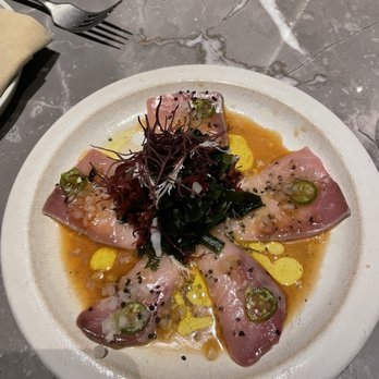 Adrestia - Hamachi crudo - New American Near Me - Sunnyvale, California