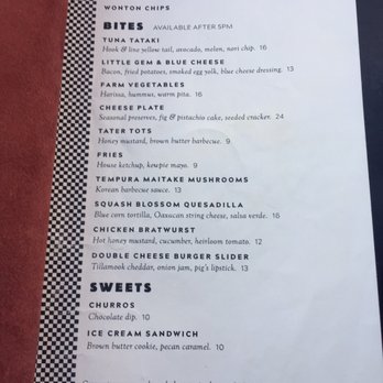 Charmaine’s - Menu (1/18) - Lounges Near Me - San Francisco, California