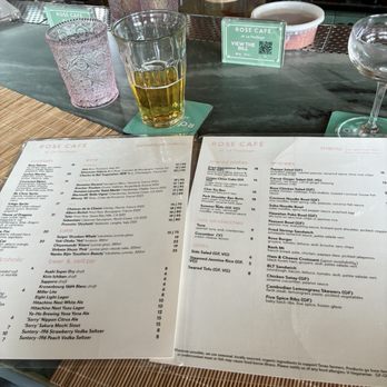 Rose Cafe - Menu 2 - Cafes Near Me - Dallas, Texas