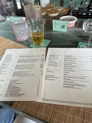 Menu photo 2 Rose Cafe Dallas, TX