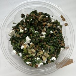 French Lentil and Kale Salad