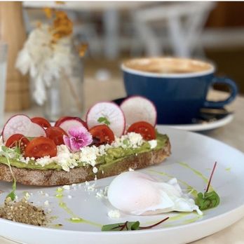 wonder.ful eatery - With poached egg - Cafes Near Me - Castle Hill, NSW