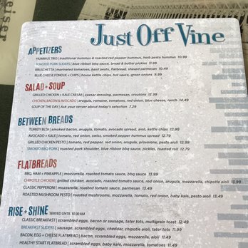 Just Off Vine - Menu - Cocktail Bars Near Me - Kansas City, Missouri Just Off Vine - Menu - Cocktail Bars Near Me - Kansas City, Missouri