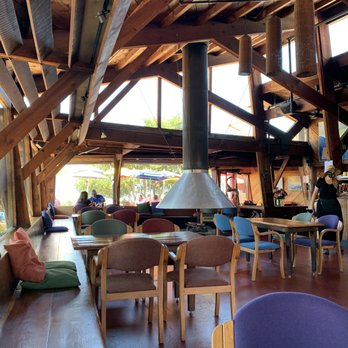 Nepenthe - Seating area in the restaurant - New American Near Me - Big Sur, California Nepenthe - Seating area in the restaurant - New American Near Me - Big Sur, California