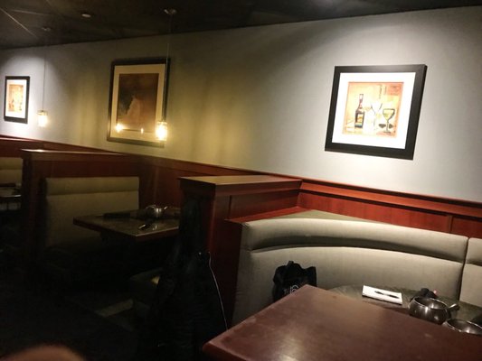 Photo of The Melting Pot - Columbus, OH, US. Love the big comfy booths