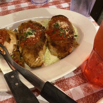 Buca di Beppo Italian Restaurant - Pancetta Prosciutto Stuffed Chicken - Italian Near Me - Universal City, California Buca di Beppo Italian Restaurant - Pancetta Prosciutto Stuffed Chicken - Italian Near Me - Universal City, California