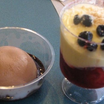 ABC Commissary - Chocolate Mousse & Strawberry Parfait - no sugar added - New American Near Me - Orlando, Florida ABC Commissary - Chocolate Mousse & Strawberry Parfait - no sugar added - New American Near Me - Orlando, Florida