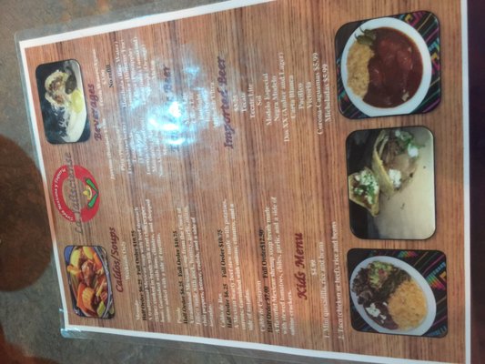 Menu photo 6 La Jalisciense North Augusta, SC