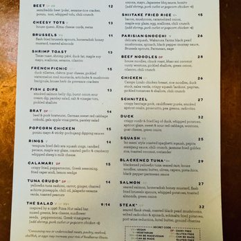 Bon Bon - Food Menu (as of 09/2025) Thai-influenced offerings but with wide-ranging menu offering something for everyone. - Thai Near Me - Lawrence, Kansas