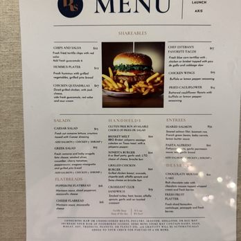 ARA - Menu (photo taken in April 2025) - Breakfast & Brunch Near Me - Houston, Texas
