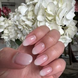 Ombré wedding nails