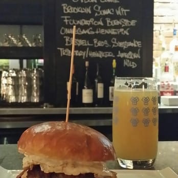 Nosh Kitchen Bar - Nosh Burger and Bissell Brothers Substance IPA. A superb pairing not to be missed. - Sandwiches Near Me - Portland, Maine Nosh Kitchen Bar - Nosh Burger and Bissell Brothers Substance IPA. A superb pairing not to be missed. - Sandwiches Near Me - Portland, Maine