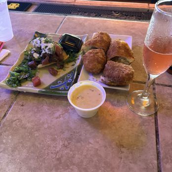 Sunset Grille & Raw Bar - Ahi tuna nachos & cheese steak egg rolls - Seafood Near Me - Marathon, Florida Sunset Grille & Raw Bar - Ahi tuna nachos & cheese steak egg rolls - Seafood Near Me - Marathon, Florida