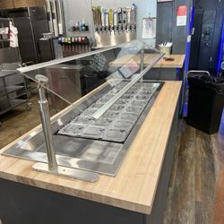 Paul's Glass Co - Sneeze guard!